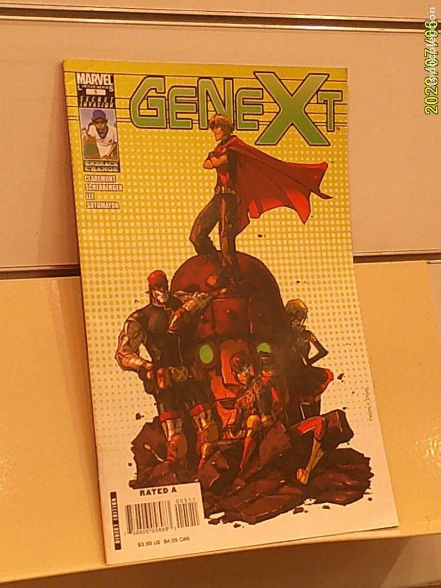 C&oacute;mics: GENEXT N&ordm; 5 NOVEMBER 2008 - MARVEL EN INGLES