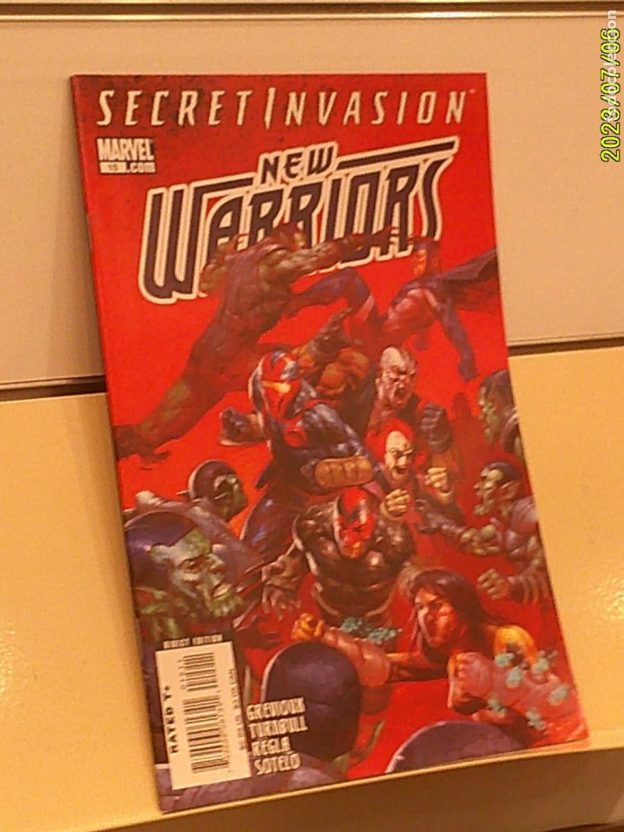 C&oacute;mics: SECRET INVASION NEW WARRIORS N&ordm; 15 OCTOBER 2008 - MARVEL EN INGLES
