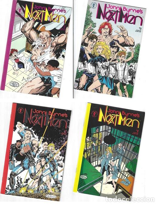 C&oacute;mics: NEXT MEN N&ordm;s 0 1 2 Y 3 - EN INGLES - GRAPA - MUY BUEN ESTADO