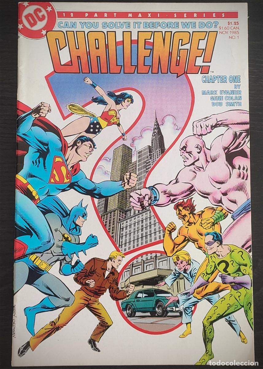 C&oacute;mics: [C&oacute;mic USA] DC Challenge #1 (1985) - Foto 1