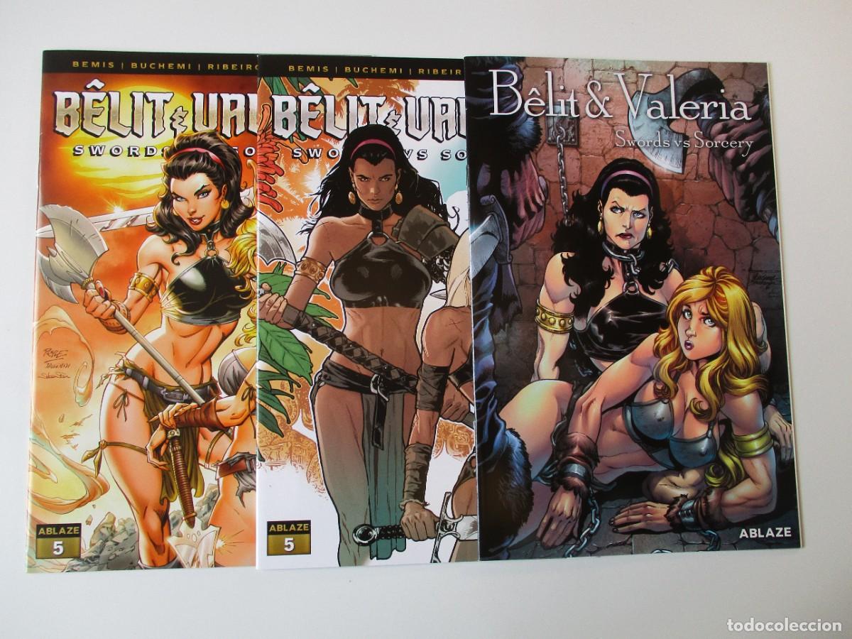 C&oacute;mics: Belit & Valeria: Swords vs Sorcery COMPLETA #1 - 5 + 17 Variantes(5(1)+4(2)+3(3)+3(4)+2(5) ) Ablaze