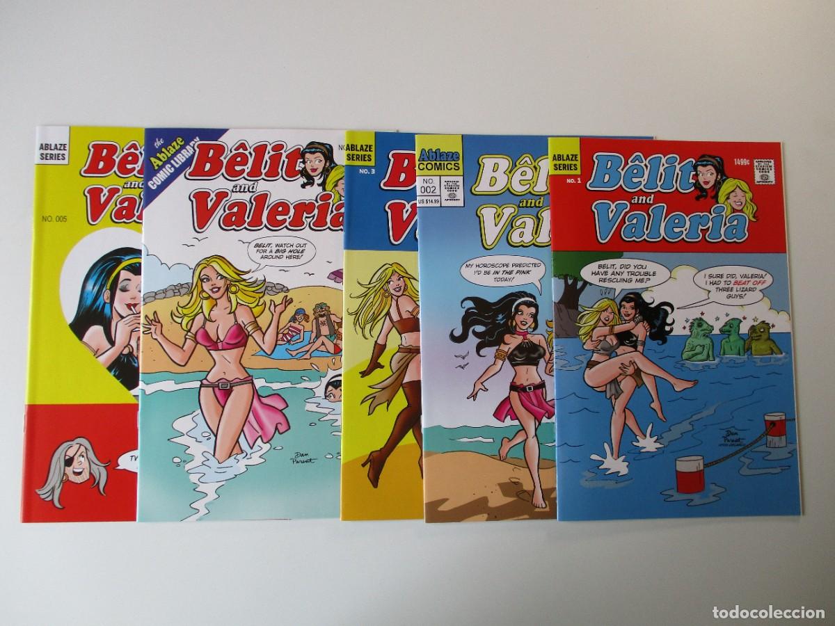 C&oacute;mics: Belit and Valeria COMPLETA # 1- 5 ABLAZE