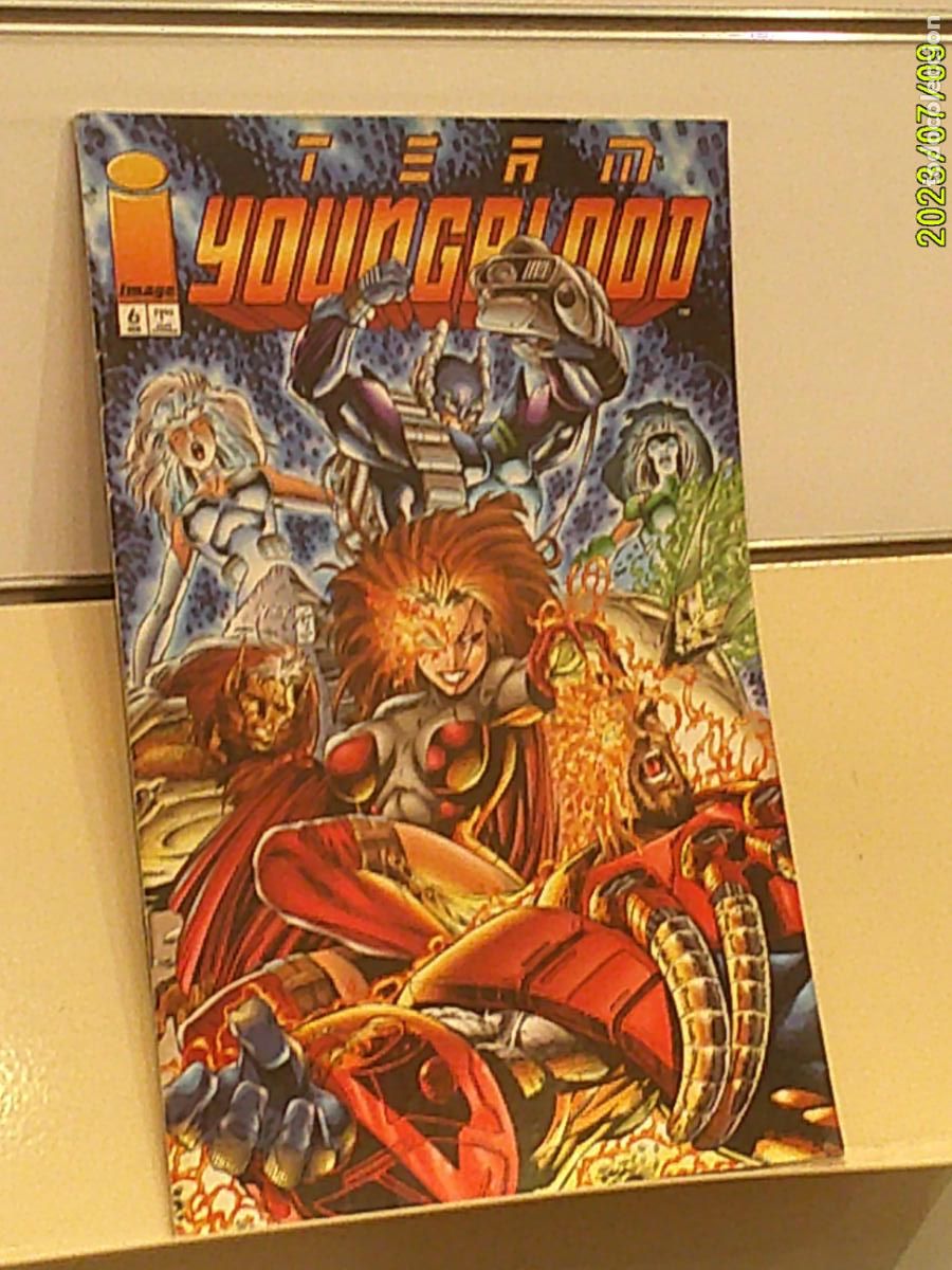 C&oacute;mics: TEAM YOUNGBLOOD VOL. 1 N&ordm; 6 FEBRUARY 1994 - IMAGE EN INGLES