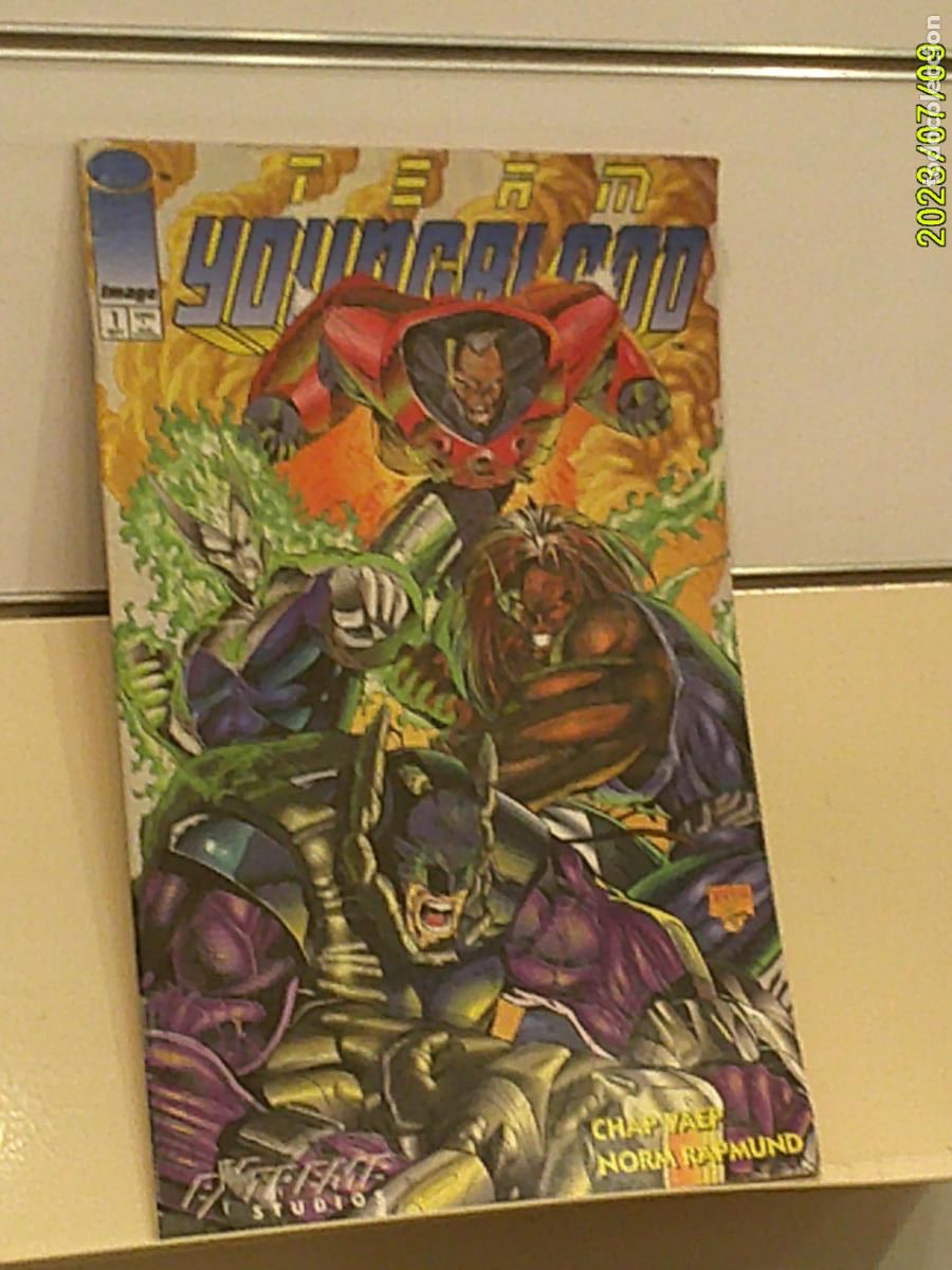 C&oacute;mics: TEAM YOUNGBLOOD VOL. 1 N&ordm; 1 SEPTEMBER 1993 - IMAGE EN INGLES