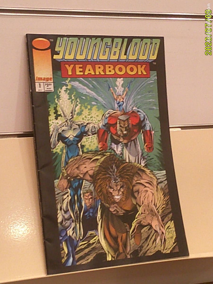 C&oacute;mics: YOUNGBLOOD YEARBOOK N&ordm; 1 JULY 1993 - IMAGE EN INGLES
