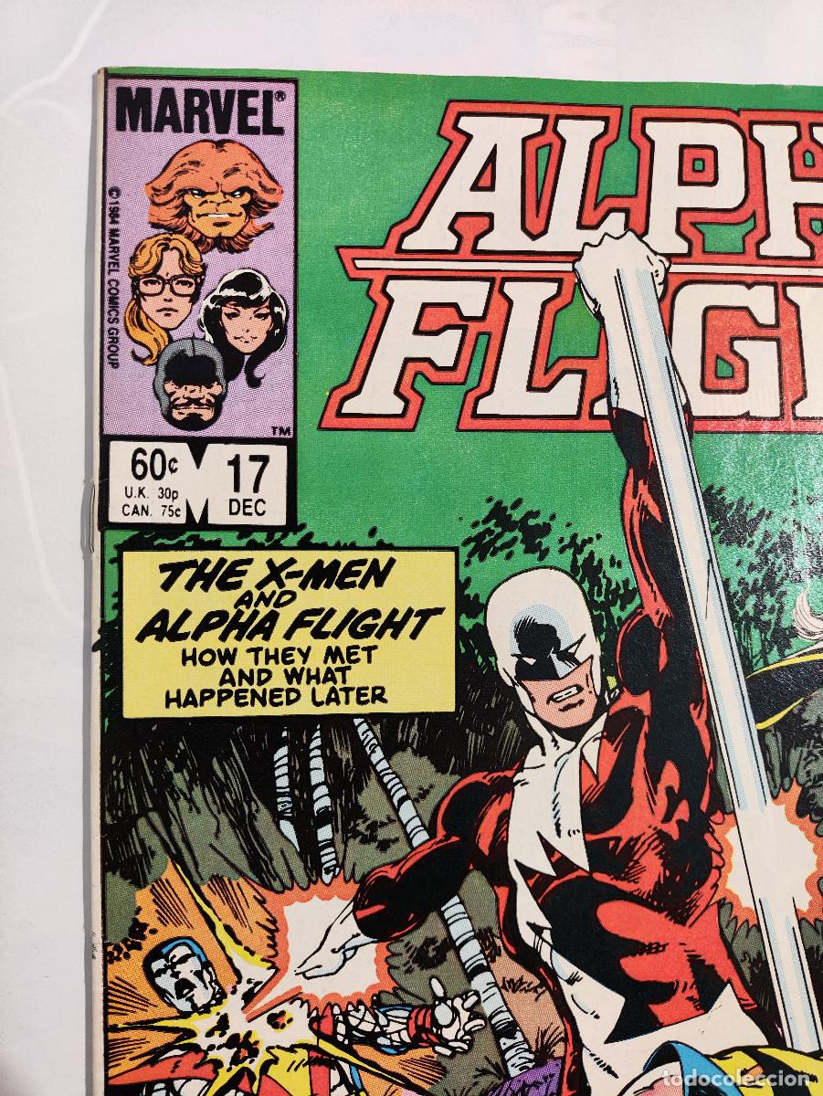 C&oacute;mics: Alpha Flight 13 & 17 &ndash; Marvel Comics USA 1984 - Foto 3