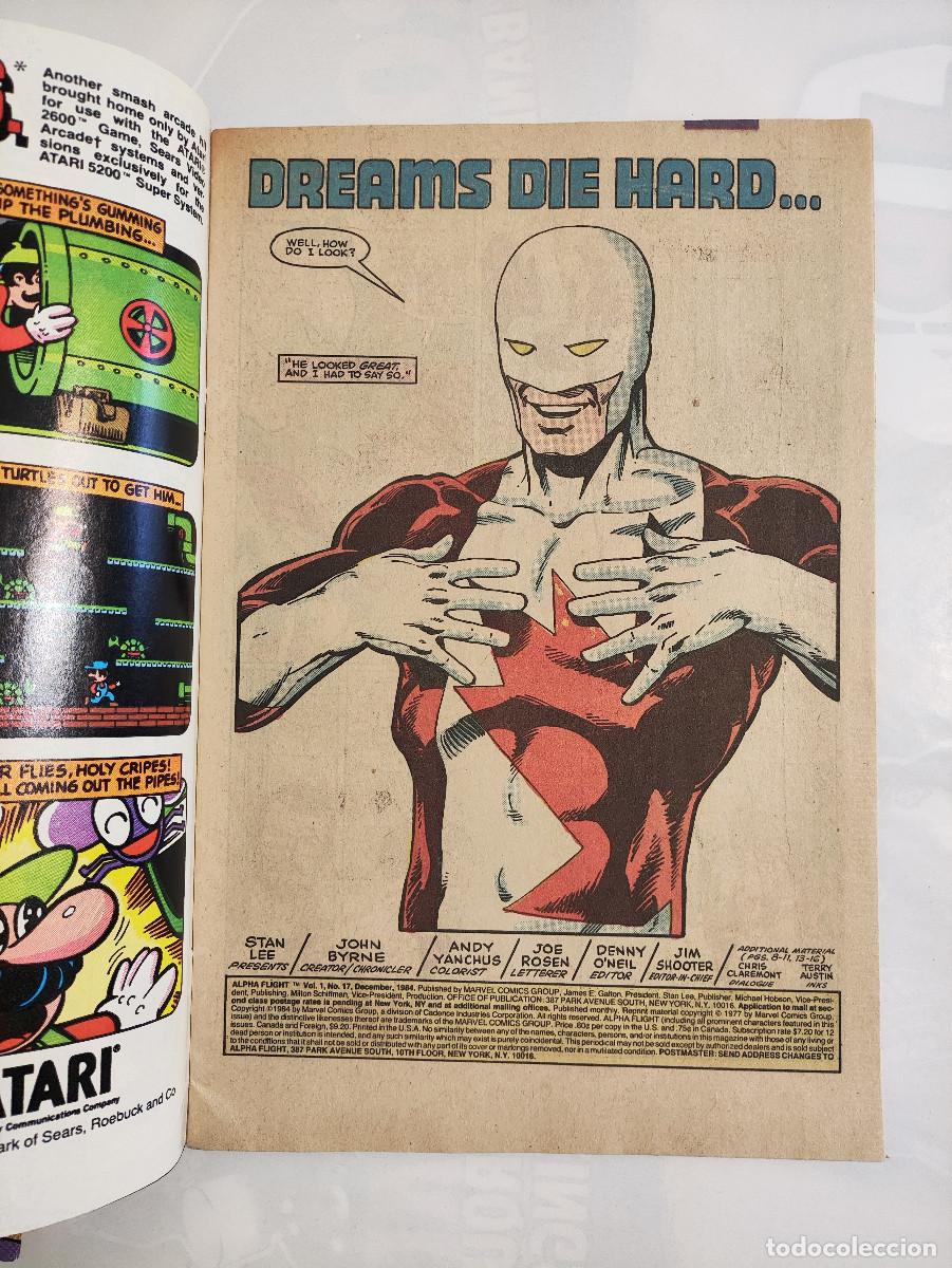 C&oacute;mics: Alpha Flight 13 & 17 &ndash; Marvel Comics USA 1984 - Foto 7