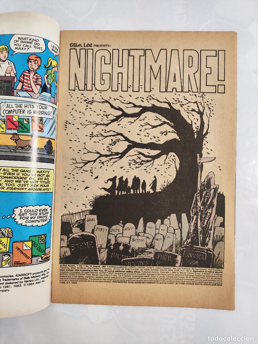 C&oacute;mics: Alpha Flight 13 & 17 &ndash; Marvel Comics USA 1984 - Foto 15