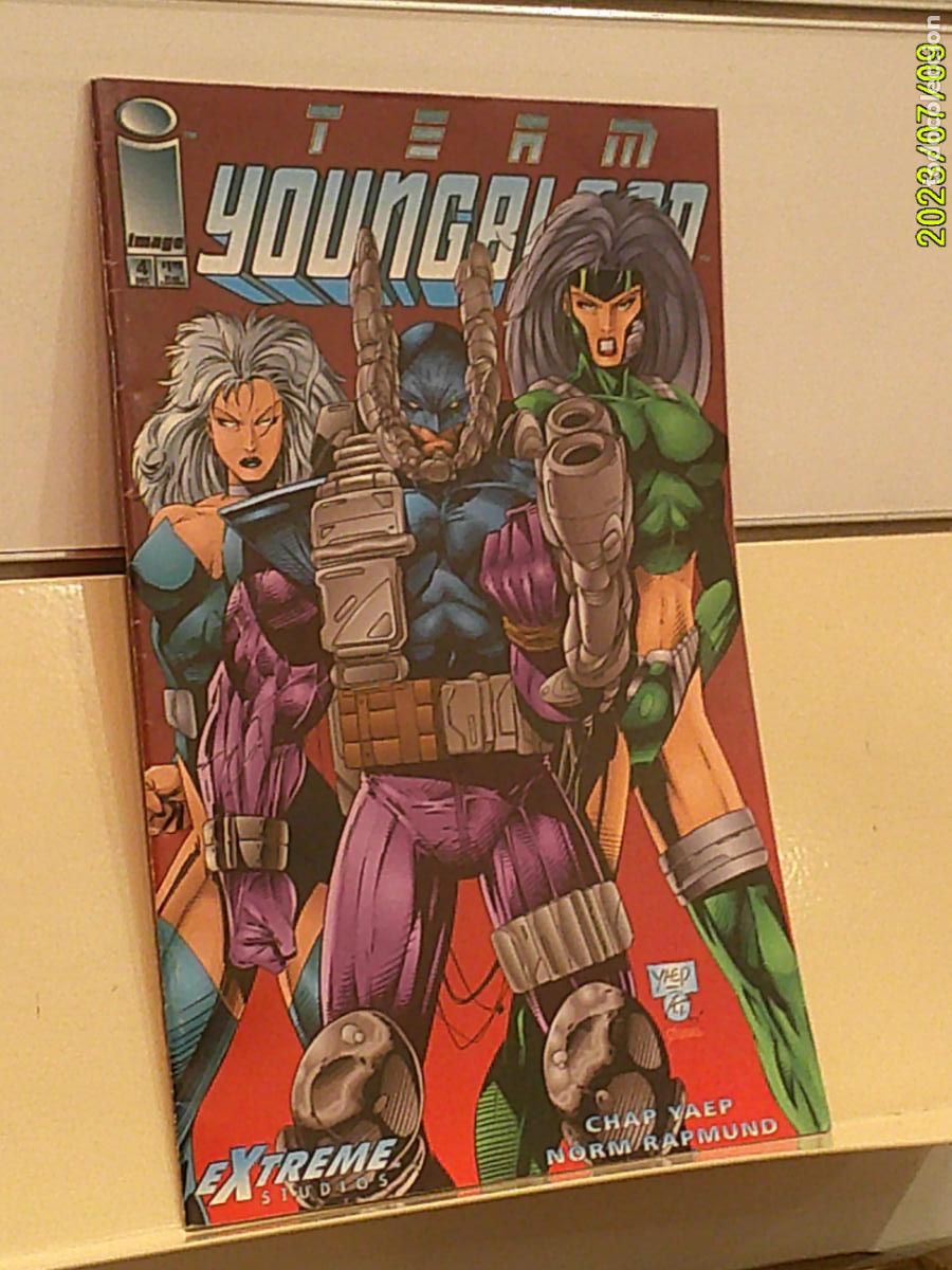 C&oacute;mics: TEAM YOUNGBLOOD VOL. 1 N&ordm; 4 DECEMBER 1993 - IMAGE EN INGLES