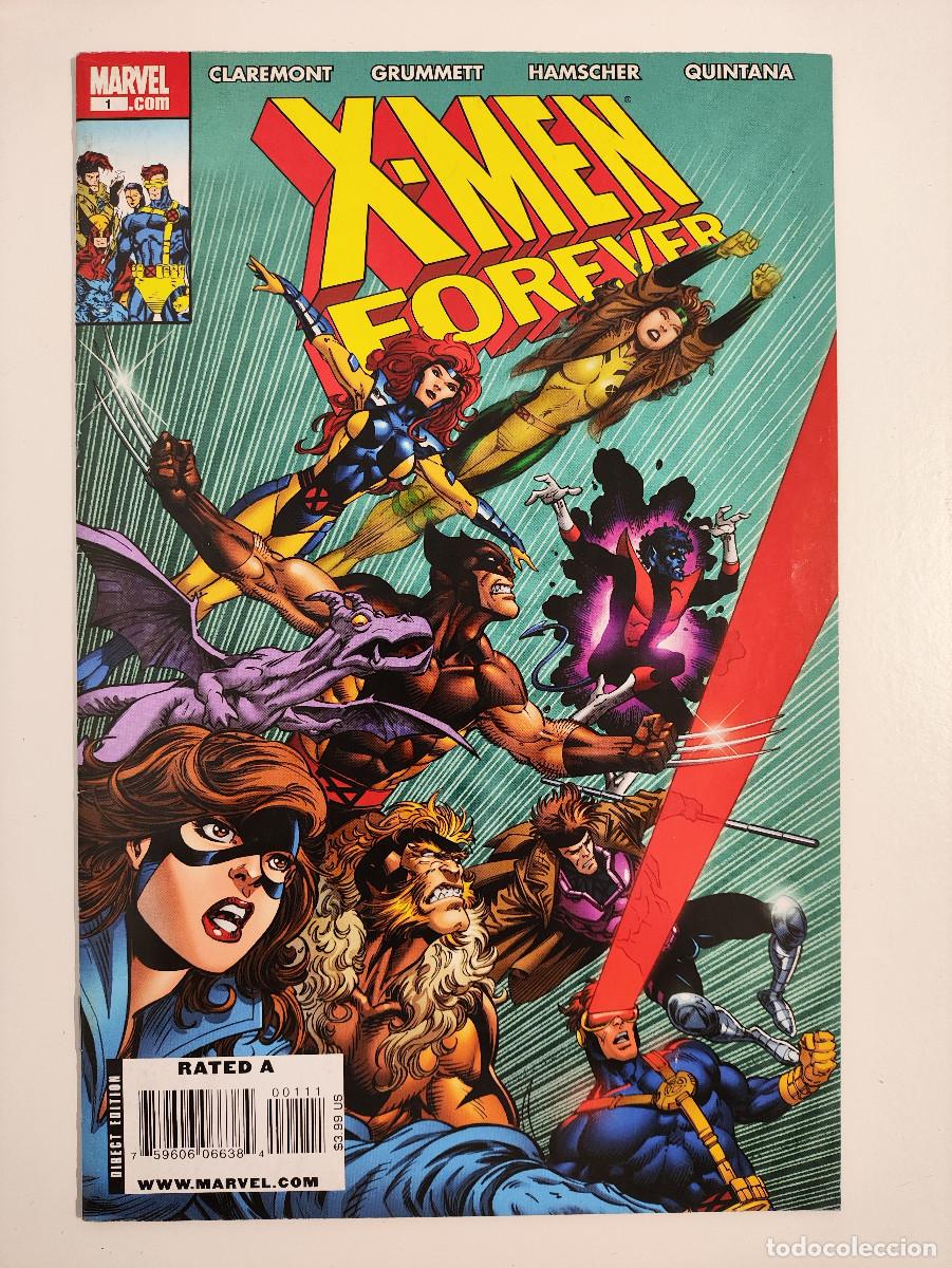 C&oacute;mics: X-Men Forever 1 - Marvel Comics USA 2009