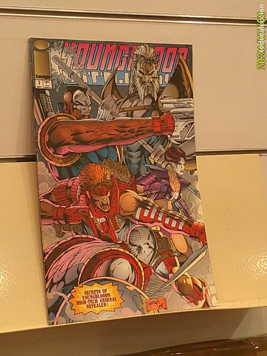 C&oacute;mics: YOUNGBLOOD BATTLEZONE VOL. 1 N&ordm; 1 APRIL 1993 - IMAGE EN INGLES