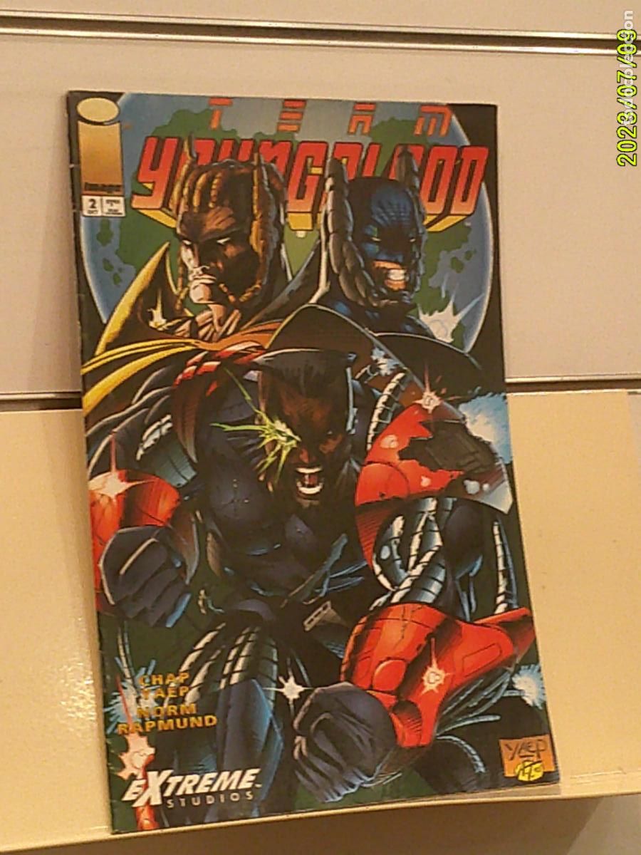 C&oacute;mics: TEAM YOUNGBLOOD VOL. 1 N&ordm; 2 OCTOBER 1993 - IMAGE EN INGLES