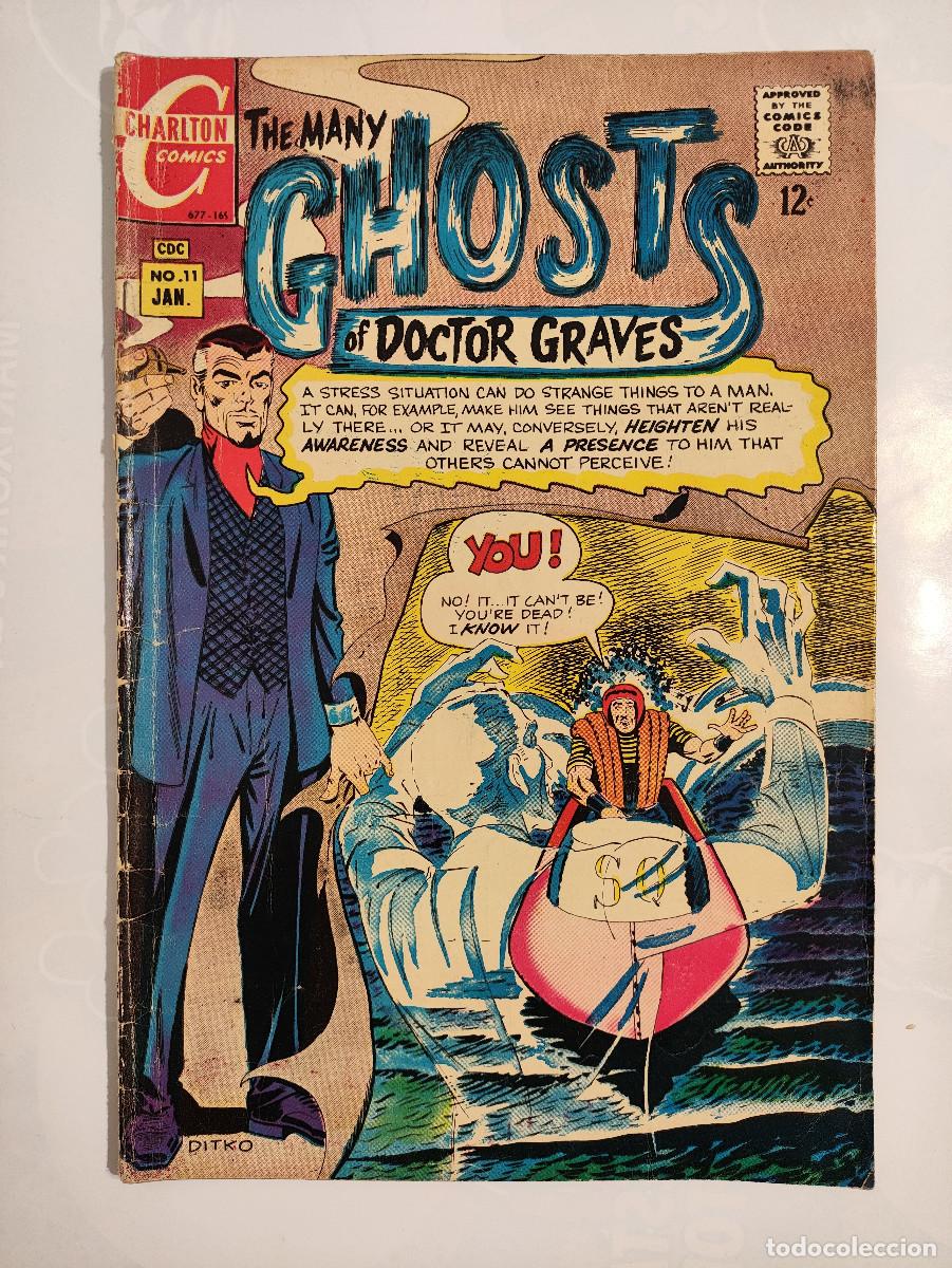 C&oacute;mics: The Many Ghosts of Doctor Graves 11 &ndash; Charlton Comics 1969