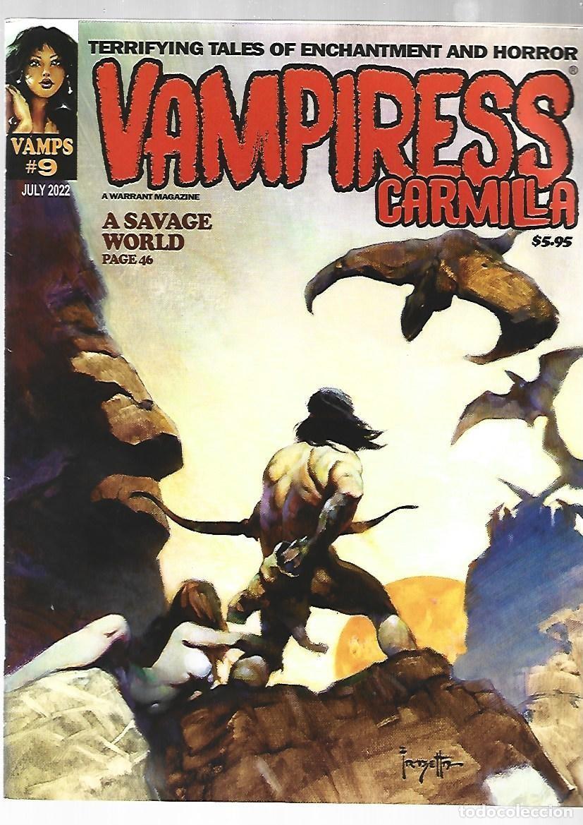 C&oacute;mics: Vampiress Carmilla, 9, 2022, Warrant Publishing, muy buen estado. Caja DA