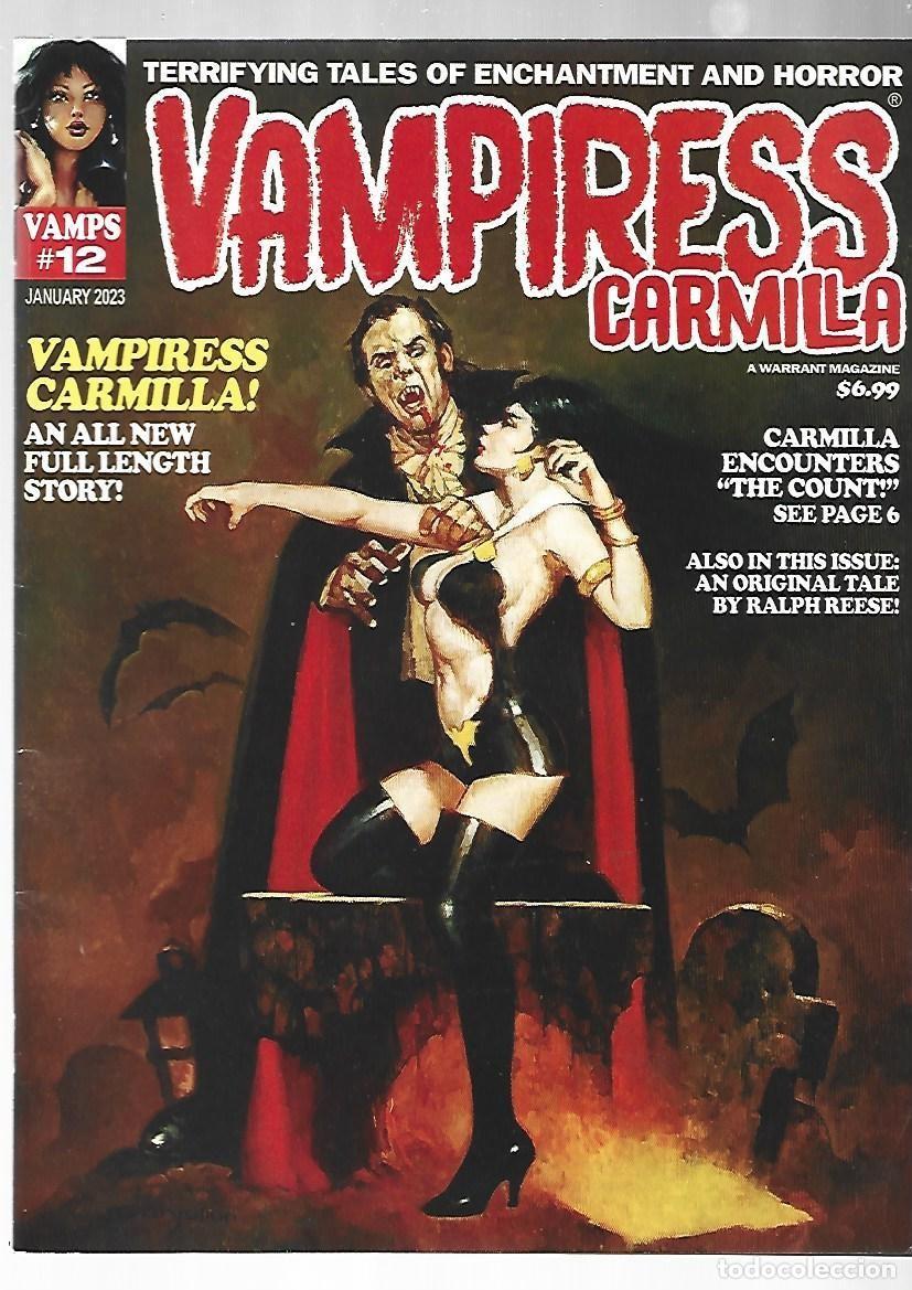 C&oacute;mics: Vampiress Carmilla, 12, 2023, Warrant Publishing, muy buen estado. Caja DA