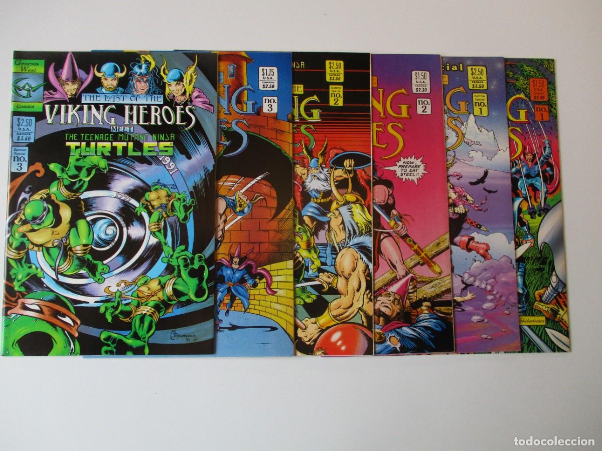 C&oacute;mics: LAST OF THE VIKING HEROES - COMPLETA #1-12 + 3 Especiales + 1 Variante (GENESIS WEST)