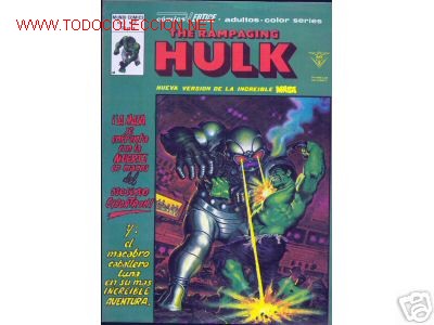 C&oacute;mics: HULK. LA MASA. MUNDI COMICS. VOL. 1 N&ordm; 12. VERTICE. - Foto 1