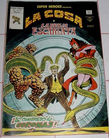 C&oacute;mics: COMIC LA COSA Y LA BRUJA ESCARLATA   EDICIONES  VERTICE - Foto 1