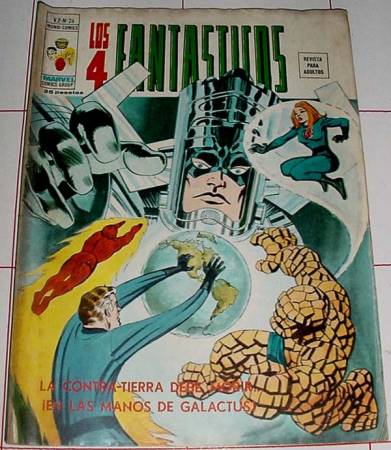 C&oacute;mics: COMIC LOS 4 FANTASTICOS EDICIONES  VERTICE - Foto 1