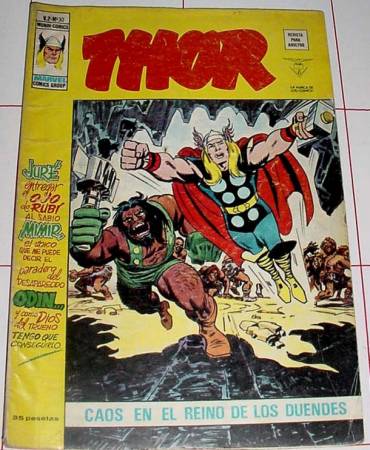 C&oacute;mics: COMIC THOR DE LA EDITORIAL VERTICE - Foto 1