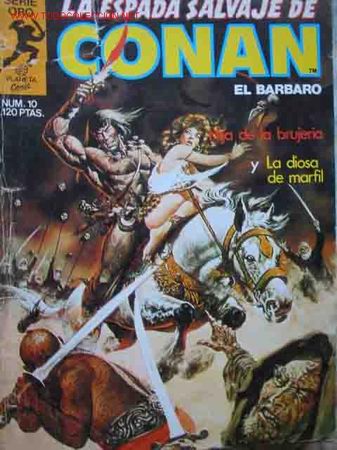 C&oacute;mics: LA ESPADA SALVAJE DE CONAN EL BARBARO. N&ordm;10 - Foto 1