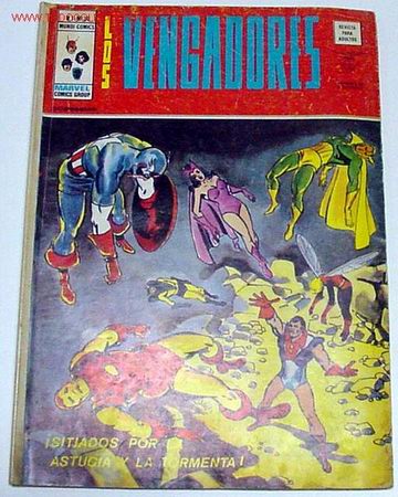 C&oacute;mics: ANTIGUO  COMIC  - LOS VENGADORES - EDICIONES VERTICE - Foto 1