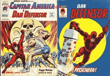 C&oacute;mics: DANDEFENSOR y CAPITAN AMERICA Y DAN DEFENSOR-CAJA 93 - Foto 1