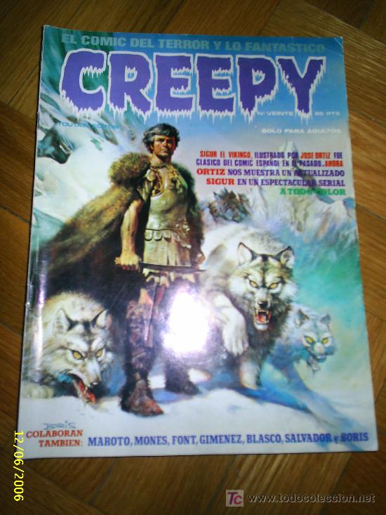 C&oacute;mics: M69 CREEPY NUM 20 - Foto 1