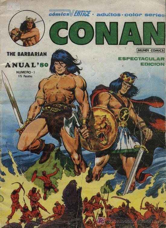 C&oacute;mics: Conan - Anual &acute;80 - Foto 1