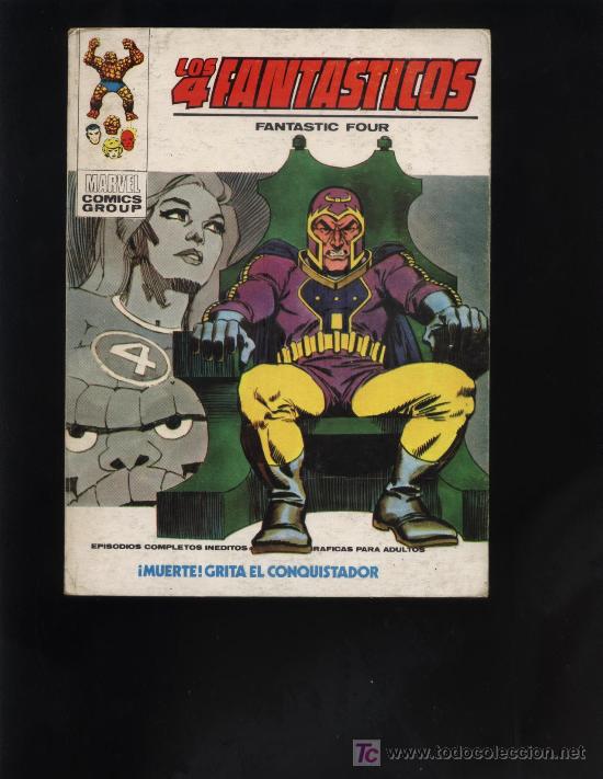 C&oacute;mics: LOS CUATRO FANTASTICOS N&ordm; 52 - Foto 1