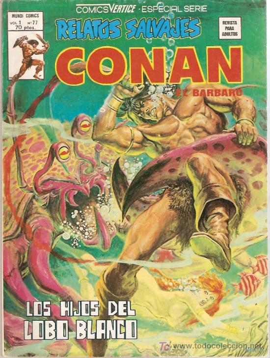 C&oacute;mics: RELATOS SALVAJES  N&ordm; 77.  VERTICE. - Foto 1