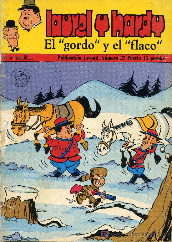 C&oacute;mics: LAUREL Y HARDY N&ordm; 22 - Foto 1