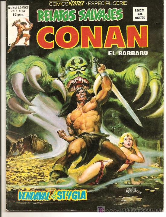 C&oacute;mics: RELATOS SALVAJES 84 ULTIMO, CONAN, NUEVO - Foto 1