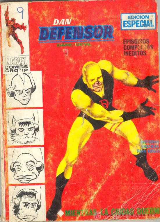 C&oacute;mics: (CO-1018) COMIC EDICIONES VERTICE DAN DEFENSOR N&ordm; 5 - 25 PTS. - Foto 1