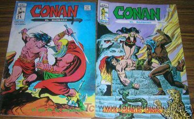 C&oacute;mics: CONAN, NUMEROS 24 Y 31.EDICIONES VERTICE.C1453. - Foto 1