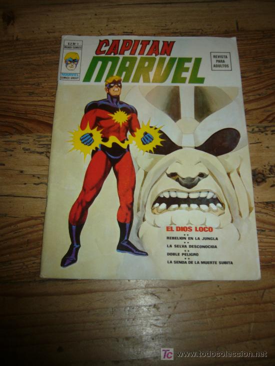C&oacute;mics: CAPITAN MARVEL V 2 COMPLETA, DOS NUMEROS. - Foto 1