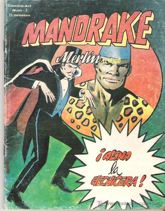 C&oacute;mics: MANDRAKE **** MERLIN EL MAGO *** NUM 2 **EDICIONES VERTICE 1980 - Foto 1