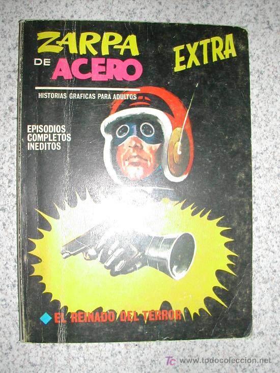 C&oacute;mics: ZARPA DE ACERO. VERTICE. LOTE DE 4 NUMEROS O SUELTOS - Foto 1