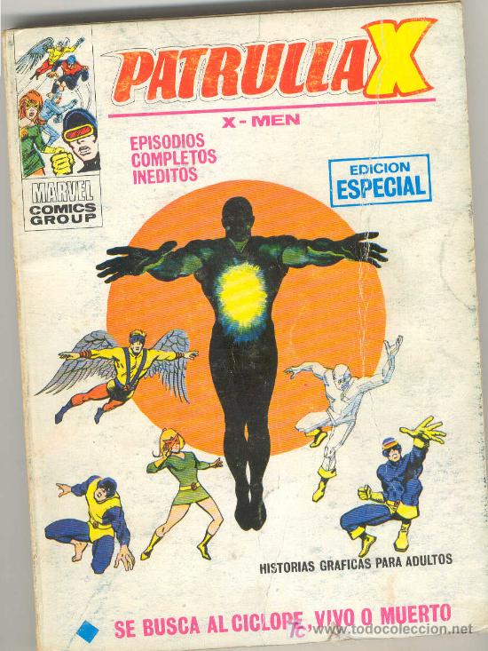 C&oacute;mics: (COM-1347)COMIC VERTICE PATRULLA X N&ordm;24 - 25 PTS. - Foto 1