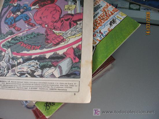 C&oacute;mics: CAPITAN AMERICA N&ordm; 6, LINEA SURCO, COLOR - Foto 3