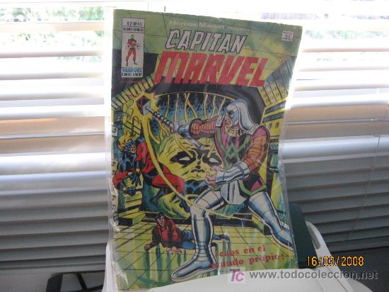 C&oacute;mics: HEROES MARVEL V. 2 --- CAPITAN MARVEL N&ordm; 46--- ED. VERTICE - Foto 1