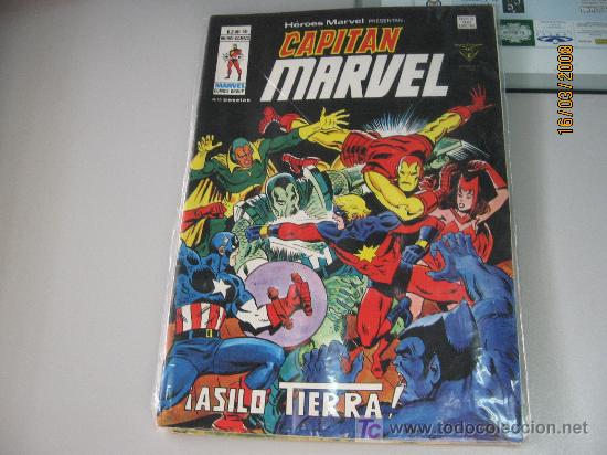 C&oacute;mics: HEROES MARVEL V. 2 --- CAPITAN MARVEL N&ordm; 50--- ED. VERTICE - Foto 1