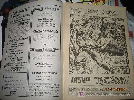 C&oacute;mics: HEROES MARVEL V. 2 --- CAPITAN MARVEL N&ordm; 50--- ED. VERTICE - Foto 2