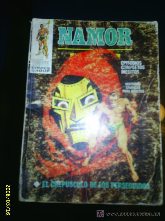 C&oacute;mics: M69 MARVEL GROUP NAMOR NUMERO 23 ED. VERTICE - Foto 1