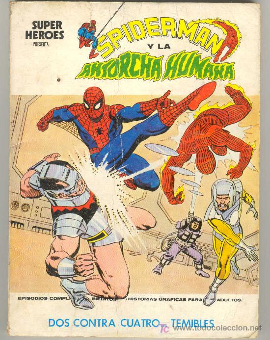 C&oacute;mics: (COM-1492)COMIC VERTICE SPIDERMAN Y LA ANTORCHA HUMANA N&ordm;2 - 30 PTS. - Foto 1