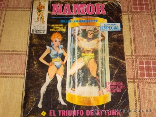 C&oacute;mics: V&Eacute;RTICE VOL. 1 NAMOR 14. 25 PTS. 1972. - Foto 1
