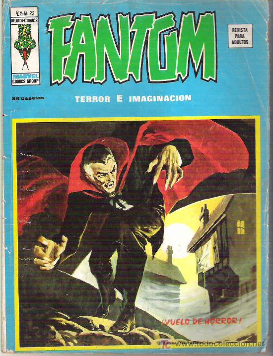 C&oacute;mics: FANTOM ** TERROR E IMAGINACION V2 N&ordm; 22 MUNDI -COMIC 1975 - Foto 1