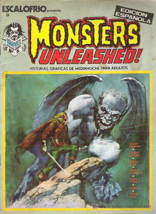 C&oacute;mics: MONSTERS UNLEASHED ! NUM 1 EDICIONES VERTICE 1973 - Foto 1