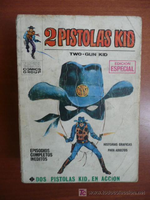 C&oacute;mics: 2 PISTOLAS KID. N&ordm; 1. V&Eacute;RTICE. 25 PTAS!!!!! - Foto 1