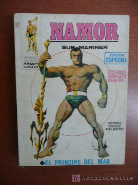 C&oacute;mics: NAMOR. VOL 1. N&ordm; 1. V&Eacute;RTICE. 25 PTAS.!!!!!!! - Foto 1